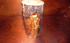 vertical tealight holder