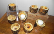 single tea light holders
