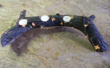 long 3 tealight holder