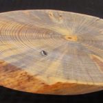 oval serving board wood